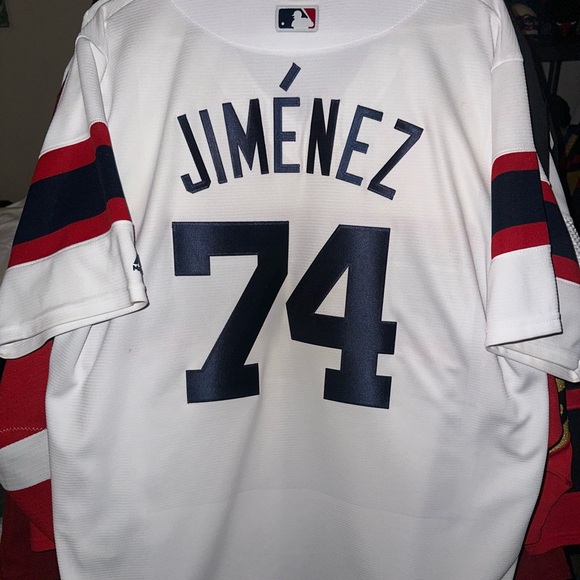 Chicago White Sox Majestic 80s Throwback Jersey #74 Jímenez (L) NWOT - Picture 4 of 5